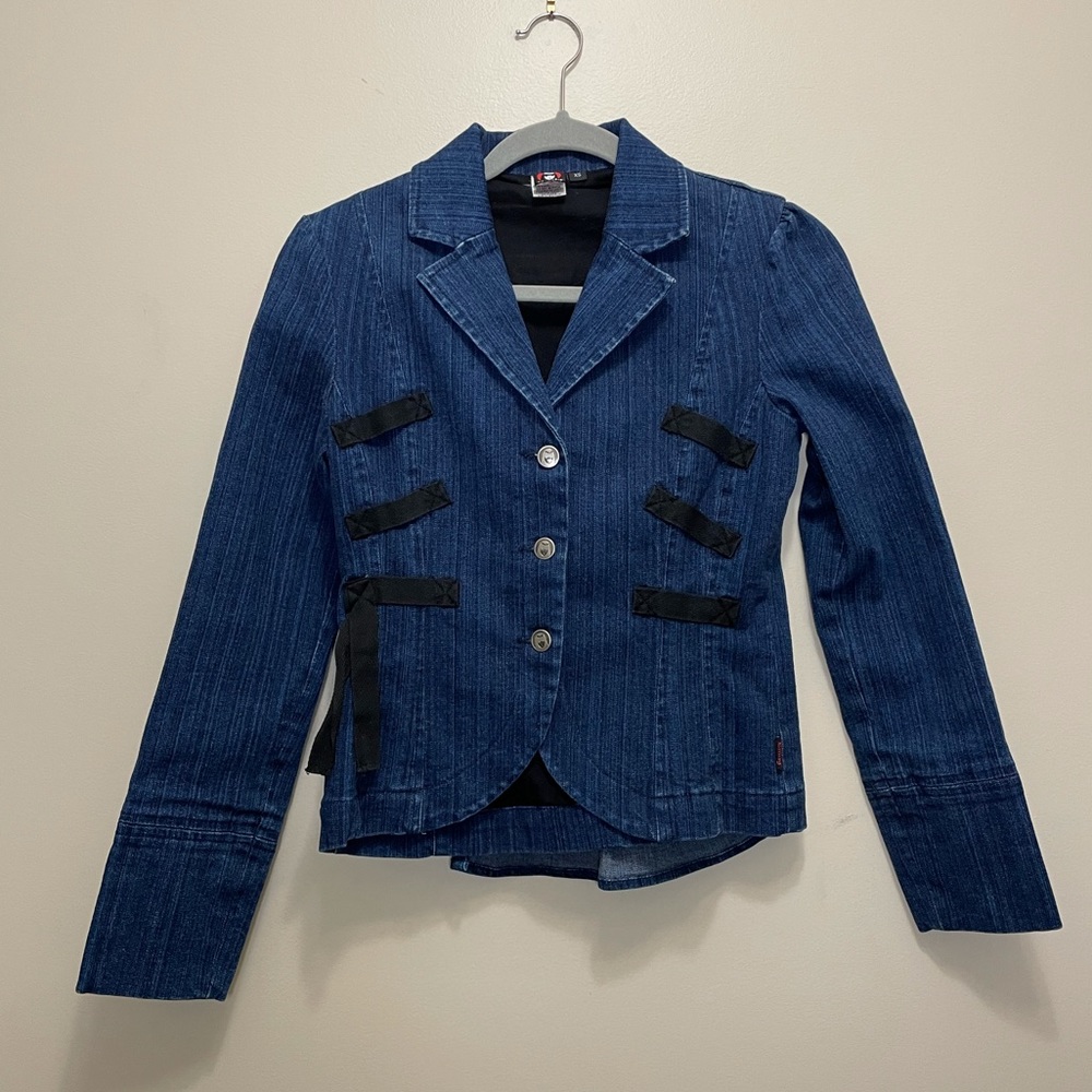 Emily The Strange Denim Blazer/Jacket